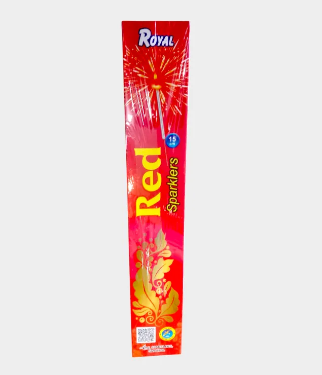 #29 15 cm Red Sparklers